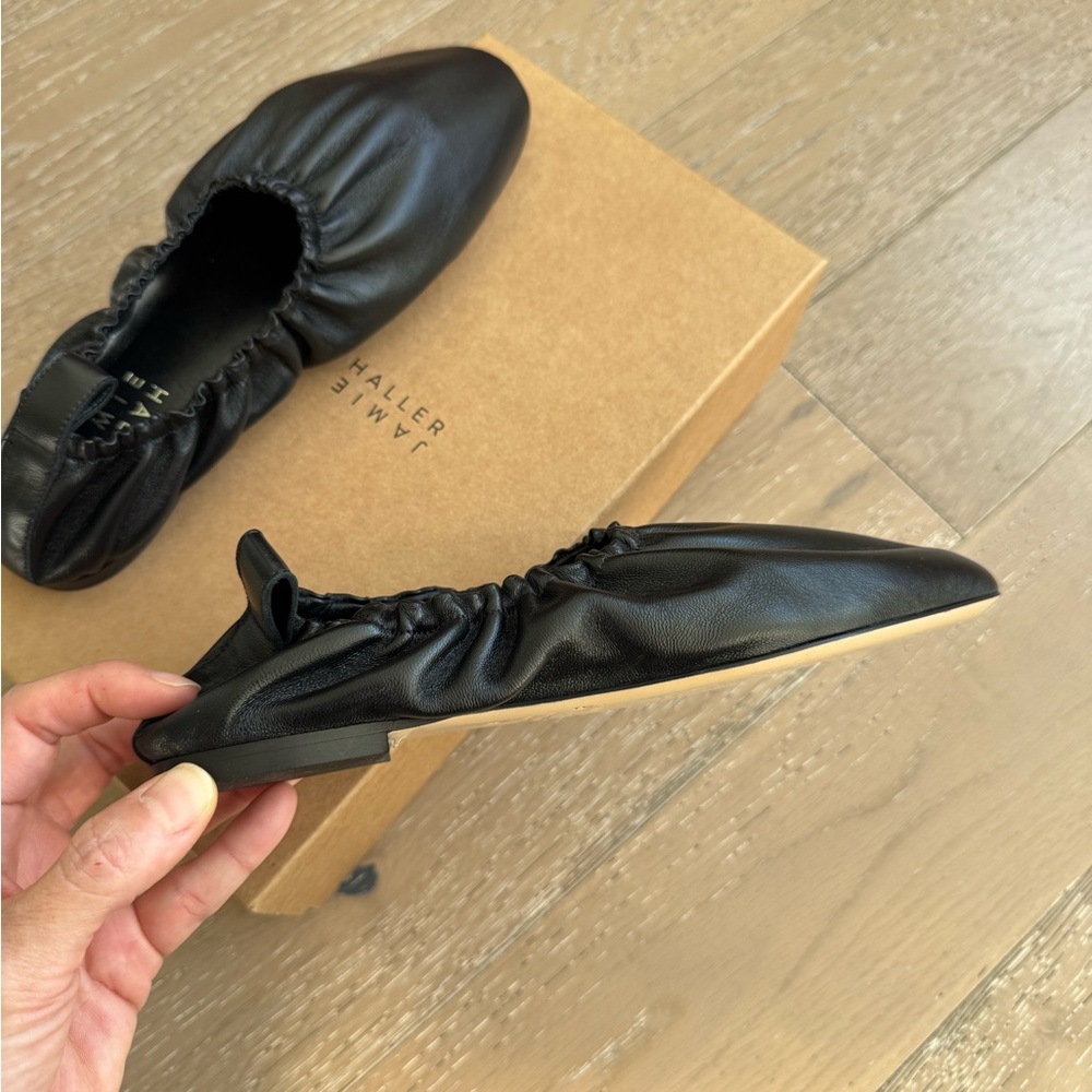 Jamie Haller black elastic slipper - Picture 5 of 6